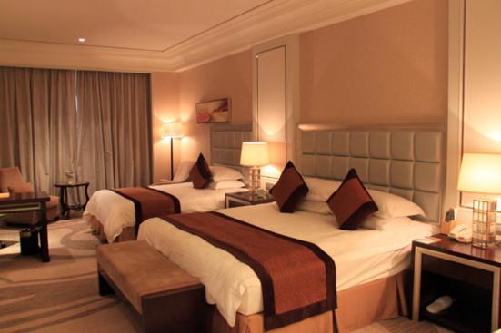 Landison Green Town Hotel Xinchang الغرفة الصورة